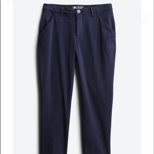 Blue ankle trousers
